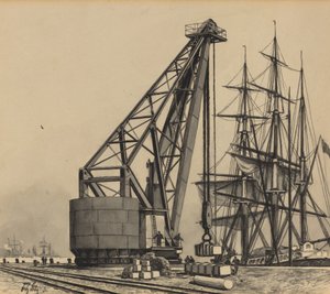 Kran i frihamnen