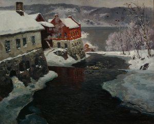 Från Mesna av Fritz Thaulow