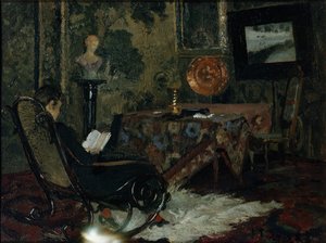 Interiör, Grini av Fritz Thaulow