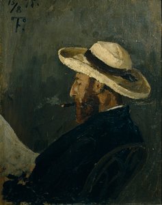 Porträtt av Fredrik Collett av Fritz Thaulow
