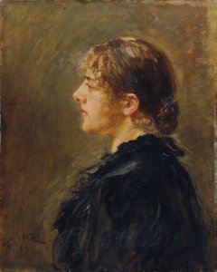 Konstnärens dotter av Fritz von Uhde