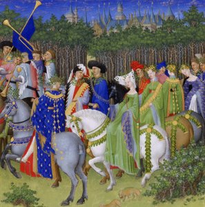 Très Riches Heures du Duc de Berry av Frères Limbourg