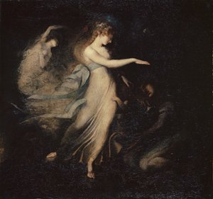 Fairy Queen visar sig för prins Arthur, 1786-1788.