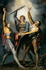 De tre konfedererade i eden på Rütli, 1779-1781.