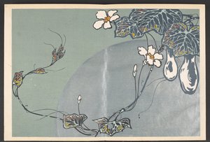 Shasei sôka môyô, Mönster av växter och blommor från livet