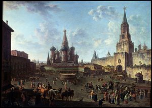"Röda torget i Moskva", 1801.