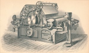 Self Stripping Carding Engine, av Dobson och Barlow Bolton