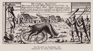 Vargen från Ansbach av G.J. Schneider