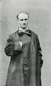 Charles Baudelaire (1821-67) (s/v foto) av G.M. Lege