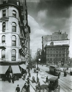 Broadway norrut från 24th Street, New York City av G.P. Hall und Sohn