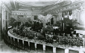 Metropolitan Club interiör av G.P. Hall und Sohn