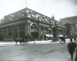 Windsor Arcade, New York (foto av gelatinsilver) av G.P. Hall und Sohn
