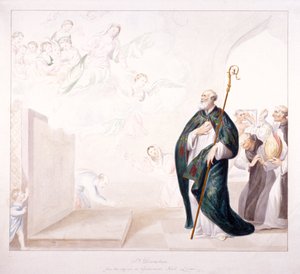 St Dunstan, c1750. av GP Harding