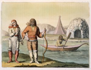 Eskimåer vid Hudson Bay, från 