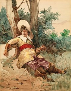Vilande musketör, n.d. av G. Camfri