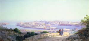 Infanterilägret i Lazaretto, Malta av G. Gianni