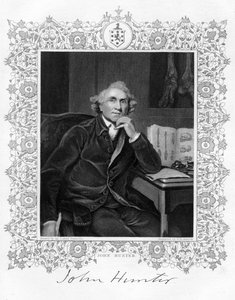 John Hunter 1728-1793, skotsk kirurg, 1800-talet. av G. H. Adcock