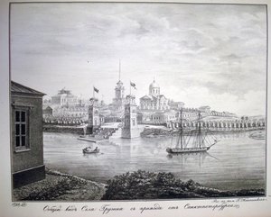 Gruzinogården, 1821-1822 av G. Kanoshenkin