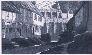Ett minne av Clavering Essex (färg litho) av G. L. Grigg