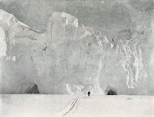 Face of a Glacier in Victoria Land, c1911, 1913. av G. Murray Levick