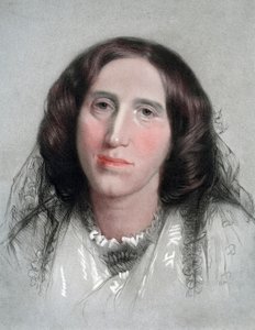 George Eliot, engelsk romanförfattare, 1800-talet av G Sidney Hunt