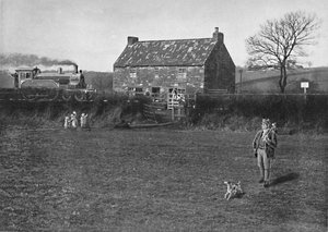 George Stephensons födelseplats, Wylam, c1896