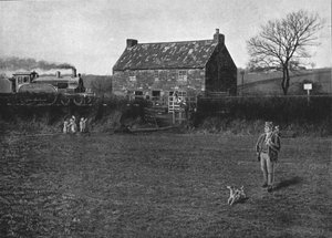 George Stephensons födelseplats, Wylam, c1900