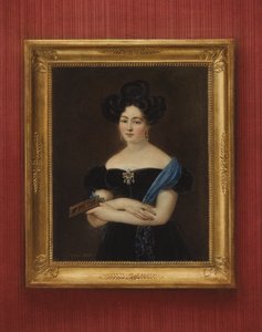 Portrait of an unknown lady  av Gabriel Aristide Passot