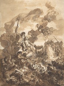 Allegory of Fishery: Neptunus and Amphitrite, 1768.