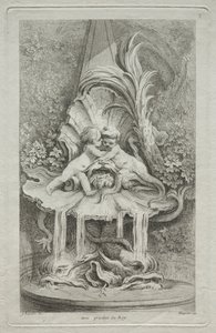 Fontänernas bok: nr 3, ca. 1736. av Gabriel Huquier