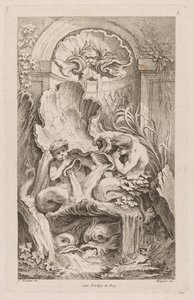 Fontänernas bok: nr 6, ca. 1736. av Gabriel Huquier
