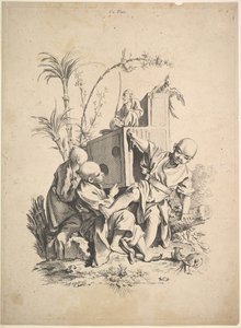 Vision, 1700-talet. av Gabriel Huquier