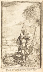 Frontispice: Allegorisk komposition (Composition allegorique) av Gabriel Jacques de Saint Aubin