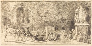 Bevattningstunnan [övre halvan] av Gabriel Jacques de Saint Aubin