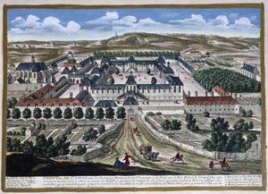 Saint Louis Hospital grundat av kung Henrik den store - av Perelle