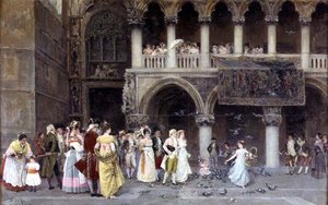 Ett venetianskt bröllop av Gabriel Puig Roda