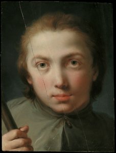 Huvudet på en pojke av Gaetano Gandolfi