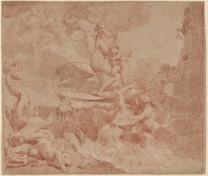 Venus födelse av Gaetano Gandolfi