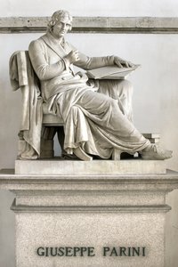 Staty av Giuseppe Parini, 1838