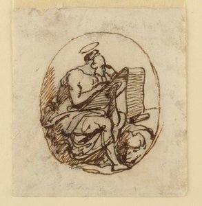 St. Mark Writing av Gaetano Monti
