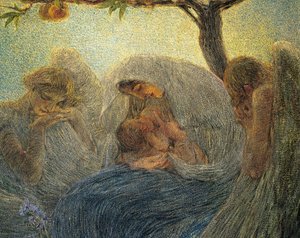 Moderskap av Gaetano Previati