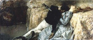 Paolo och Francesca, ca 1887.