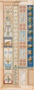 Pilaster Loggia II (prydnad med en sadelhäst i mittsektionen)