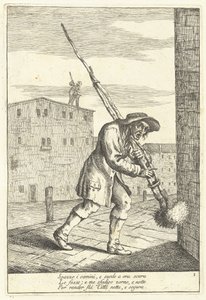 Scoa Camin (Skorstensfejare) av Gaetano Zompini