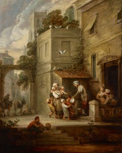 Välgörenheten lindrar nöd av Gainsborough Dupont