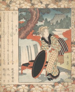 Tryck, ca. 1830. av Gakutei