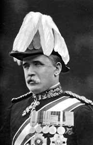 Fältmarskalk Sir John DP Fransk, brittisk soldat, första världskriget, 1914 av Gale and Polden