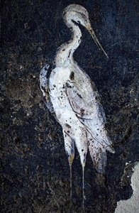 Romersk väggmålning av Gallo-Roman