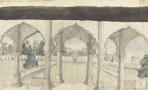 En Mongul Garden i Aurangabad av Gangaram Chintaman Tambat
