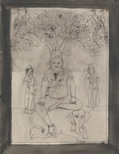 Figur från Indus Sabha av Gangaram Chintaman Tambat
